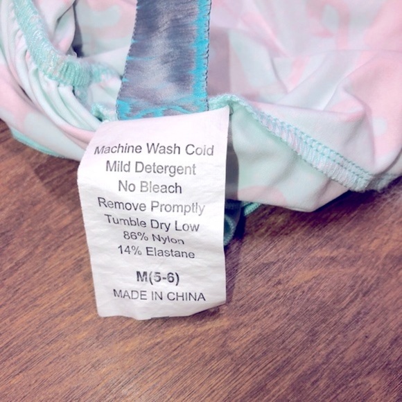 Serendipity By Shrimp & Grits Kids Size 5-6 Little Girls Flamingo Ruffle… - Picture 5 of 5